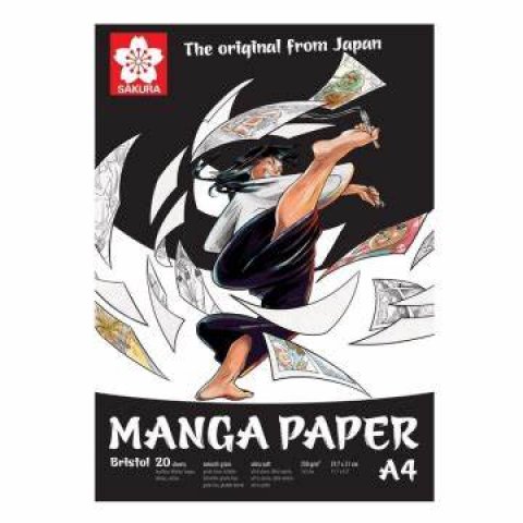 BLOK A4 MANGA SAKURA