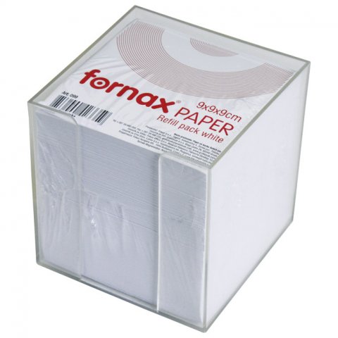 BLOK KOCKA PVC 9,2 X 9,2 + PAPIR BIJELI