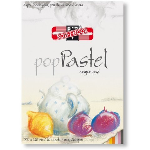 BLOK ZA PASTELE MIX BOJA 220 GR 20 L K-I-N