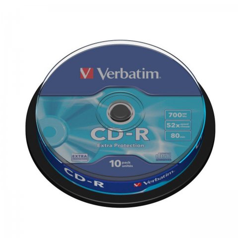 CD-R SPINDL 10/1 VERBATIM