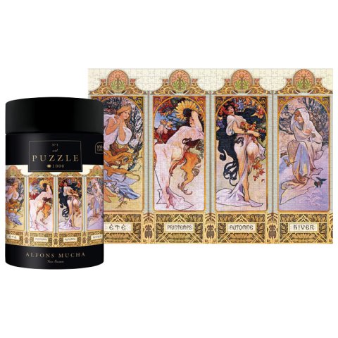 PUZZLE 1000 ART ALFONS MUCHA