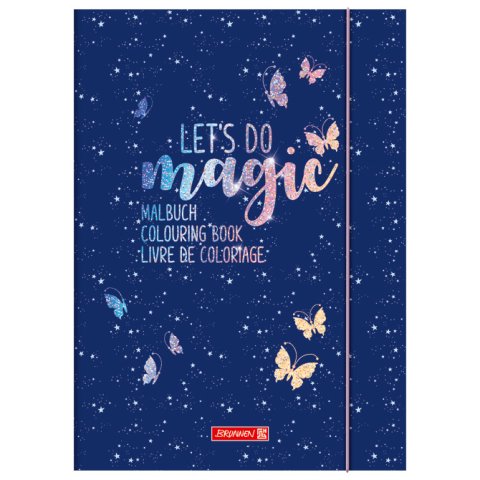 BOJANKA B5 16L+NALJEPNICE BUTTERFLY BRUNNEN