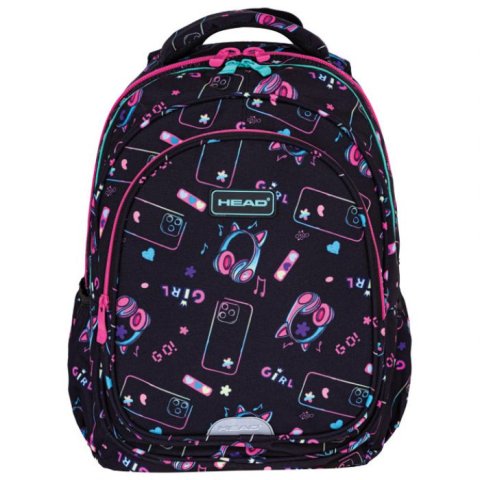 RUKSAK ŠKOLSKI NOTEBOOK ANATOMSKI GIRL GO HEAD F24