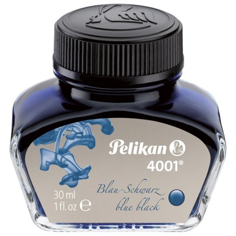 Tinta za nalivpero bočica 30ml 4001 Pelikan crno/plava