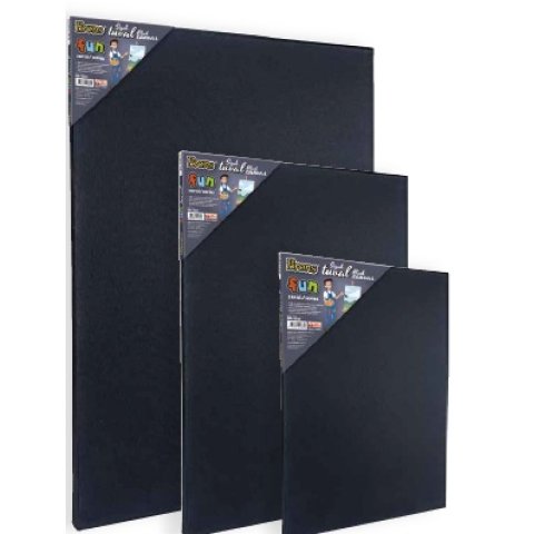 PLATNO NAPETO 35X50 BRONS CRNO