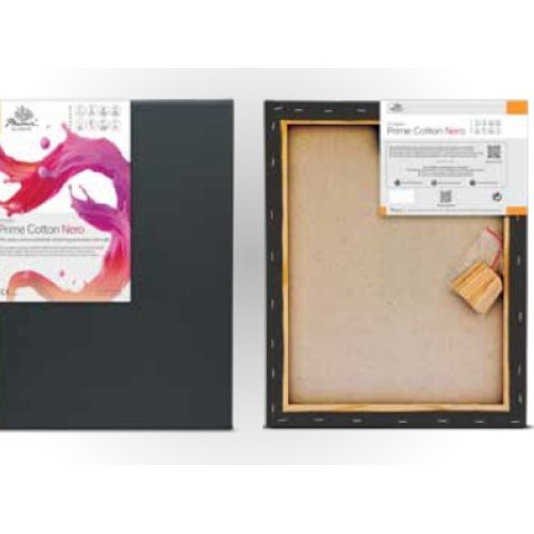 PLATNO NAPETO 20X30 CM CRNO STUDIO