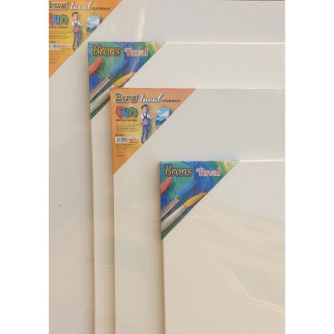 PLATNO NAPETO 35X50 CM BRONS